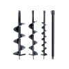 Benzínový zemní vrták GEKO 62 cm³ se sadou vrtáků 10/15/20 cm a prodloužením 50 cm