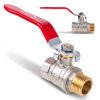 Kulový kohout 1/2" WZ DN15 s ucpávkou – páčka GEKO