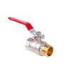 Kulový kohout 3/4" WZ DN20 s ucpávkou a pákou GEKO