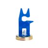 Magnetický držák hořáku TIG GEKO — ocelový stojan 85 × 150 mm