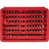 Sada bezpečnostních a speciálních bitů TORX, RIBE, XZN, SPLINE 100 dílů – Kraft&Dele KD10264 - foto 3