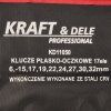 Sada očkoplochých klíčů 6–32 mm CrV 17 ks Kraft&Dele KD11050
