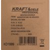 Kraft&Dele KD1999 — Dílenská sedačka na kolečkách s bočními organizéry