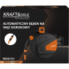 Zahradní hadice s automatickým navíječem 15 m + 1,5 m, 1/2" — Kraft&Dele KD2151