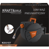 Pneumatická samonavíjecí hadice na bubnu 10 m, 1/4" Kraft&Dele KD2157