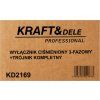 Tlakový spínač třífázový + T-kus Kraft&Dele KD2169