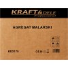 Kraft&Dele KD2178 — Striekací agregát 3 500 W, 19 l/min + príslušenstvo