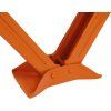 Trapézový nůžkový zvedák do auta 2T, 120–420 mm Kraft&Dele KD3526