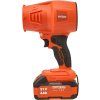 Akumulátorový fukar na listí 21 V 800 W Kraft&Dele KD3591 – Li-Ion 4,0 Ah