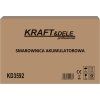 Akumulátorový mazací lis 21 V, 2× 3 Ah Kraft&Dele KD3592 s kufrem
