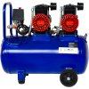 Bezolejový kompresor Kraft&Dele KD4093 — vzdušník 50 l, výkon 3000 W, průtok 475 l/min