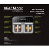 Horkovzdušná fritéza Air Fryer 9 l (2× 4,5 l) 2500 W s LCD displejem Kraft&Dele KD4179