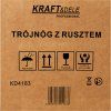 Zahradní gril na trojnožce s roštem 60 cm Kraft&Dele KD4183