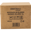 Litinový lovecký kotlík / kotlík na oheň 4 l Kraft&Dele KD4185