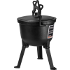 Litinový lovecký kotlík / kotlík na oheň 4 l Kraft&Dele KD4185