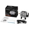 Elektromagnetické vzduchové čerpadlo Kraft&Dele KD4252 — 20 W, 2100 l/h