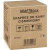Pákový kávovar espresso 1500 W, 20 bar, s napěňovačem mléka Kraft&Dele KD4291