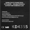 Zvlhčovač vzduchu s ionizátorem a LED efektem krbu Kraft&Dele KD4355