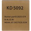 Akumulátorové nůžky na živý plot 21V 2000mAh sada Kraft&Dele KD5092