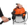 Průmyslový víceúčelový vysavač na suché i mokré sání 30 l, 1600 W, HEPA filtr Kraft&Dele KD5175