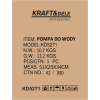Zahradní čerpadlo na čistou vodu Kraft&Dele KD5271 – 1500 W, průtok 4700 l/h, výtlak 50 m