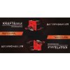 Nabíječka autobaterie s funkcí startování 12/24 V, 50–800 Ah, nabíjecí proud 80 A, startovací proud 600 A — Kraft&Dele KD5321
