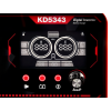 Kraft&Dele KD5343 — Nabíječka autobaterie s funkcí startu 12/24 V, 30 A, start 200 A, pro baterie 50–400 Ah