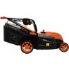 Elektrická sekačka na trávu Kraft&Dele KD5401 – 2600 W, zásobník 45 l, záběr 380 mm