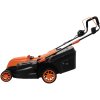 Elektrická sekačka na trávu Kraft&Dele KD5401 – 2600 W, zásobník 45 l, záběr 380 mm