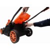 Elektrická sekačka na trávu Kraft&Dele KD5401 – 2600 W, zásobník 45 l, záběr 380 mm