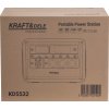 Přenosná nabíjecí stanice 1152 Wh / 25,6 V LiFePO4, 1200 W (špička 2000 W) Kraft&Dele KD5532