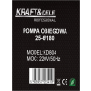 Oběhové čerpadlo pro topení 25-6/180 230 V Kraft&Dele KD804