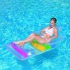 34736 8 131074 2 nafukovaci matrace a plovouci kreslo 2v1 bestway 43011 165 89 cm duhove