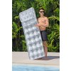 25438 nafukovaci matrace na plavani bestway seda 188 x 71 cm s odolnym pvc a pohodlnym designem pro bazen a more