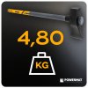 Tesařská sekera Powermat PM-AX-3600/910 3600 g, 91 cm – foto 7