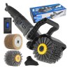Renovační a satinovací bruska 1 300 W pro válce 120×100 mm – GEKO G80806