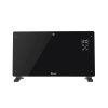 Konvektory skleněné černé s LCD displejem, ovladačem a Wi-Fi – 2500 W – Geko – EAN: 5901477191657 –: 24 měsíců