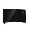 Konvektory skleněné černé s LCD displejem, ovladačem a Wi-Fi – 2500 W – Geko – EAN: 5901477191657 –: 24 měsíců