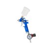 Pistolet lakovací HVLP mini 125 ml s regulačním ventilem a hadicí 1/4", plastová hlavice — Geko