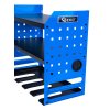 Ocelová 4-dílná polička na elektrické nářadí Geko PM-AX-3600 – nosnost 100 kg, rozměr 120×60 cm, čtyři díly pro úchop a stabilní uložení stroje i součástek