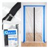 Protiprachová závesná clona na dvere Geko 220 × 120 cm – typ I