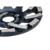 Diamantový kotouč segmentový typ-L 125×5×22,23 mm PROFI – Geko