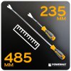 Sada stahováků Powermat PM1603 6 ks, Cr-V ocel, 235–485 mm – použití