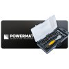 Sada bitů a nástavců Powermat PM1610 38 ks, ráčna 1/4", Cr-V – foto 16