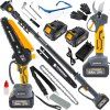 Akumulátorový zahradní set Powermat PM1644 3v1 21 V 3,0 Ah – foto 21
