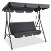 100736 8 zahradni houpacka relax pro 3 osoby s lehatkem a striskou seda