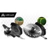 Aku strunová sekačka ABRAMS LS380 — 800 W, bezuhlíkový motor, záběr 25 cm, 2× akumulátor 21 V – v balení