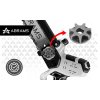 Aku řetězová pila ABRAMS SP300 — bezuhlíková, 2 lišty 6"/8", 2× aku 21 V