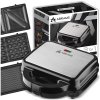 Sendvičovač ABRAMS BX-700 3v1 — tousty, panini, vafle, 1000 W