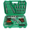 Gola sada 216 dílů 1/4", 3/8", 1/2" CrV v kufru – Kraft&Dele KD308 - foto 2